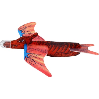 Lean Toys Pena Dinosaurie Lietadlo V červenej