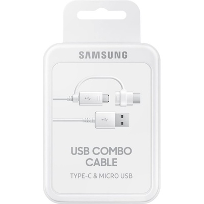 Samsung Combo USB A - USB-C/Micro 1,5m EP-DG930DWEGWW