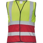 ČERVA EXPORT IMPORT a. s Cerva lynx duo / Светлоотразителна жилетка - жълто/червена m (03030115y1002)