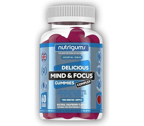 Nutrigums Mind & Focus Complex 60 gummies