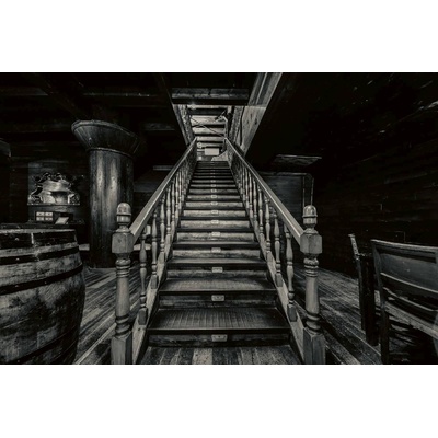 DIMEX ART Флизелинов фототапет интериор на пиратски кораб 375 x 250 см