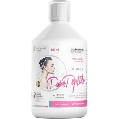 KolagenDrink Collagen 10 000 PURE Peptide hydrolyzovaný hovädzí kolagén 500 ml