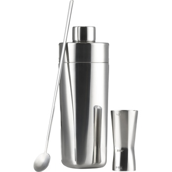 Zone Комплект за коктейли ROCKS, комплект от 3 бр. , сребърен, неръждаема стомана, зона Дания (ZO34131)