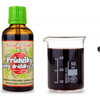 Bylinné kapky Priedušky suchý K. Nekašeľ bylinné kvapky tinktúra 50 ml