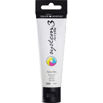 Daler-Rowney System3 АКРИЛНА боя Titanium White 59 ml 1 бр (129059009)