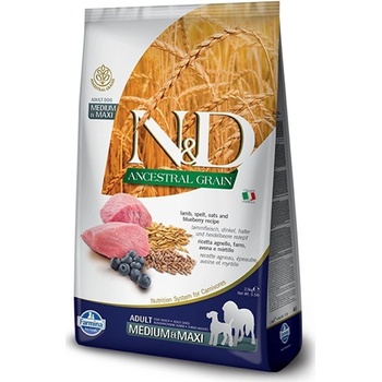 N&D LG Dog Adult Medium & Maxi Lamb & Blueberry 12 kg