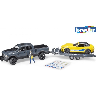 Bruder 2504 RAM 2500 Power Wagon a Roadster Racing Team