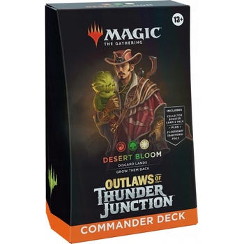 Wizards of the Coast Magic The Gathering Outlaws of Thunder Junction Commander Deck Desert Bloom