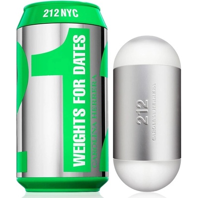 Carolina Herrera 212 NYC Weights For Dates toaletná voda dámska 100 ml