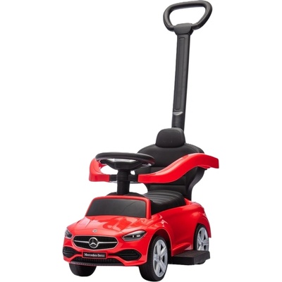 Chipolino Кола за яздене с дръжка Chipolino - Mercedes C-Class, червена (ROCMB02502RE)