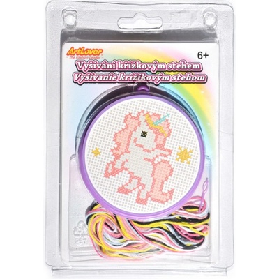 Vyšívání křížkovým stehem Jednorožec 1 – Zboží Mobilmania