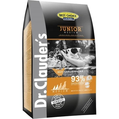 Dr.Clauder's Best Choice Small/Medium Junior - Суха храна за подрастващи кучета от малки и средни породи с пилешко месо (до 25кг, от 8-мата седмица), 12, 5 кг