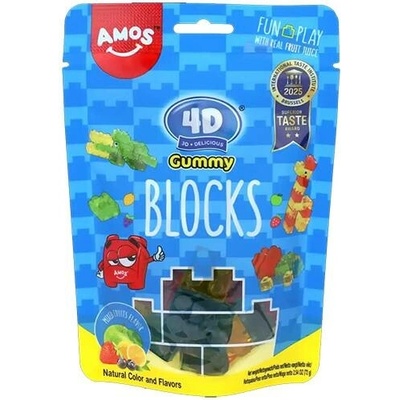 Amos Bonbóny Ovocné želatinové 72 g