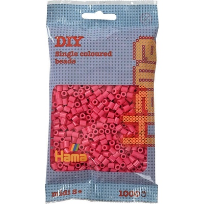 HAMA Fuchsiově růžové korálky 1 000 ks Midi