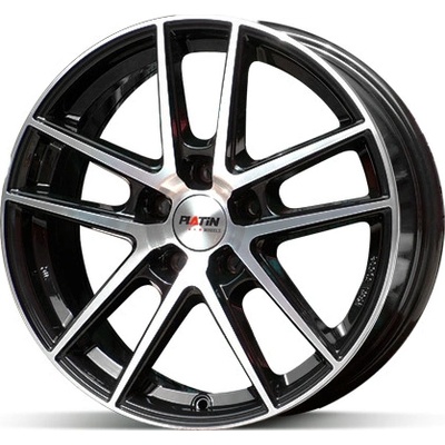Platin P73 8x18 5x108 ET45 black polished