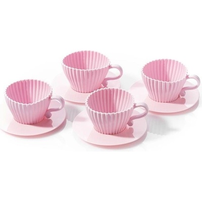 Banquet Sada silikonových košíčků Culinaria Red 6 cm 12ks