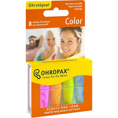 Ohropax Color Štuple do uší 4 páry