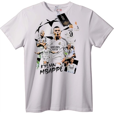 NOONEBRAND Футболна тениска Kylian Mbappé - M, Black