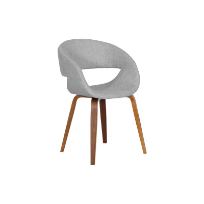 Carmen Трапезен стол Carmen 9975 - орех - сив