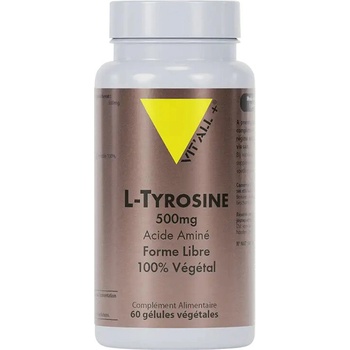 Vit’All+® L-Тирозин 500 mg 60 капсули | Vit’All+® (662041 (TYR) VP)