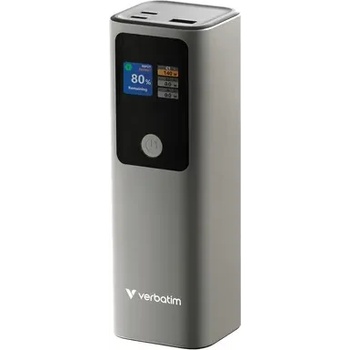 Image 1 of Verbatim Външна батерия, Verbatim Charge 'n' Go Power Bank 27000mAh 183W Grey (32269)