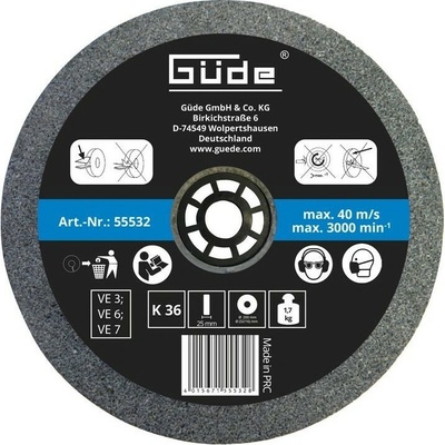 Güde 55532 Brúsny kotúč 200x25x32 mm K36