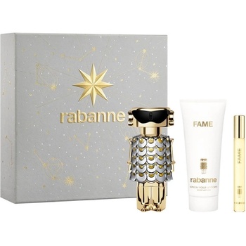 Paco Rabanne Fame Комплект (EDP 50ml + BL 100ml + EDP 10ml) за Жени