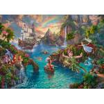 Schmidt Spiele - Puzzle Kinkade: Peter Pan - 1 000 piese