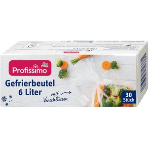 Profissimo Торбички за фризер 6 литра, 30 бр (1599352)