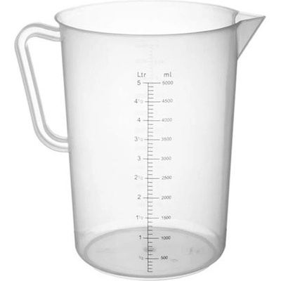 Hendi 567500 Odměrka z polyethylenu se stupnicí 5 l