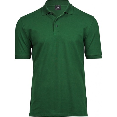Tee Jays pánská polokošile Luxury Stretch lesní zelená