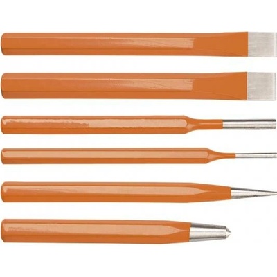 NEO tools 33-061 Sada vyrážečů, sekáčů a důlčíků 6 ks