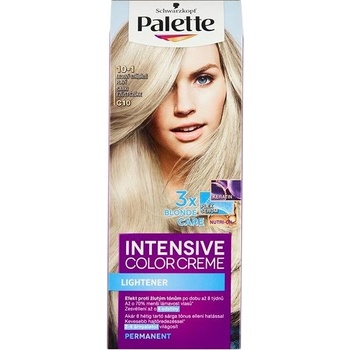 Pallete Intensive Color Creme C10 Ledový stříbřitě plavý barva na vlasy