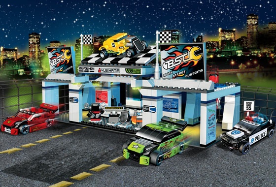 LEGO Racers 8681 Tuner Garage Heureka.cz