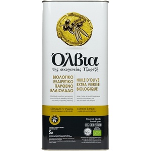 Lesvos Органично екстра върджин зехтин Оlvia - 10L (2x5L)