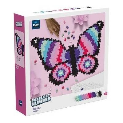 Plus Plus PLUS-PLUS BY NUMBER MOTYL 800 dielov