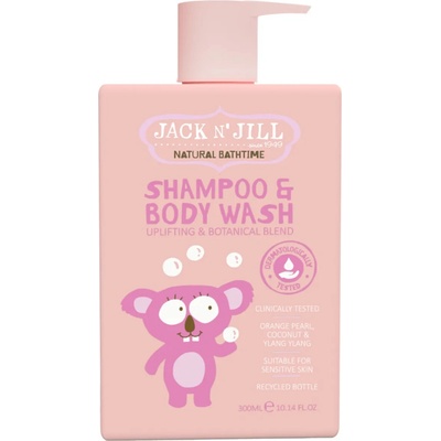 JACK N`JILL BATHTIME Šampón & sprchový gél 300 ml