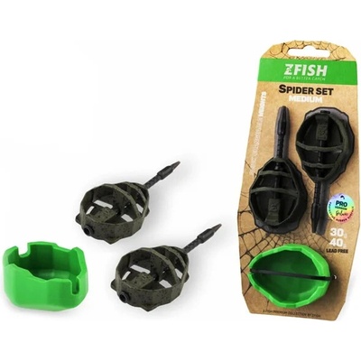 ZFISH - Sada Method Feeder Spider Medium Set 30 + 40 g + Formička