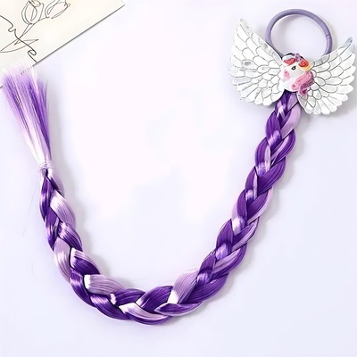 HARAHU Гумичка за коса un-38404 с плитка - Лилава kp38404 (un-38404)