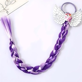 HARAHU Гумичка за коса un-38404 с плитка - Лилава kp38404 (un-38404)