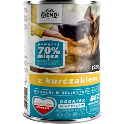 Frendi Adult kúsky v jemnej omáčke s kuracím mäsom 1250 g