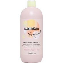 Inebrya Ice Cream Frequent Refreshing Shampoo s obasahom výťažku z mäty 1000 ml