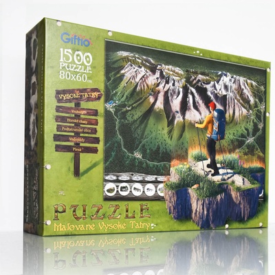 Giftio Mapa Vysoké Tatry 1500 dielov
