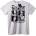 NOONEBRAND Тениска Halsey Великият Имитатор - S, White