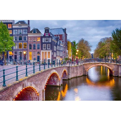 DIMEX ART Флизелинов фототапет панорама на амстердам 375 x 250 см