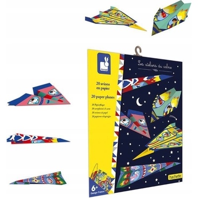 Janod Origami Letadla papírové skládačky