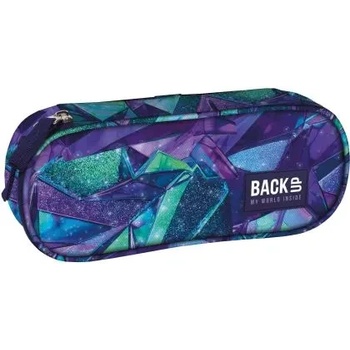 BackUP Purple Crystals овален несесер