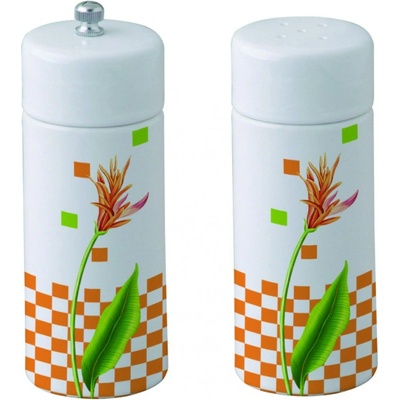 ZEPHYR Комплект солница и мелничка за пипер zephyr zp 1227 f, Регулиране едринатана смилане, Керамика (9999120021)