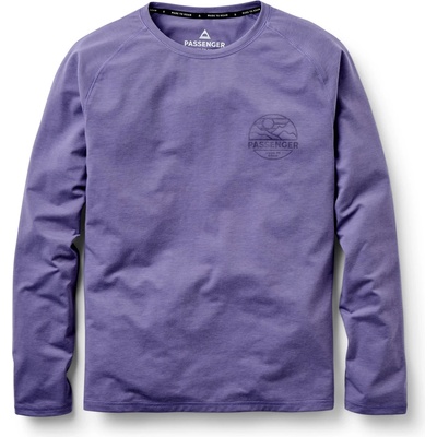 Passenger Мъжка блуза с дълъг ръкав Passenger Sedona Recycled Active L/S Longsleeve - Heather - размер XL (216-7866-0214)