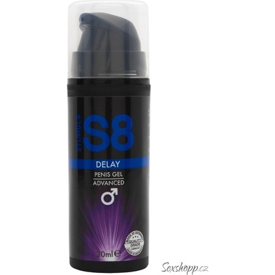 S8 Delay, Gel na oddálení ejakulace 30 ml